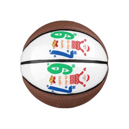 Doe de Math 67 Meme Kerstmis Basketbal (Voorkant)