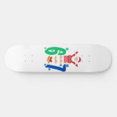 Doe de Math 67 Meme Kerstmis Persoonlijk Skateboard (Horizontaal)