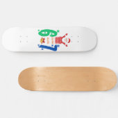 Doe de Math 67 Meme Kerstmis Persoonlijk Skateboard (Horizontaal)