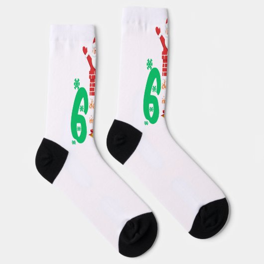 Doe de Math 67 Meme Kerstmis Sokken (Rechts)