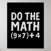 Doe de Math 67 Meme Poster (Voorkant)