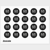 Doe de Math 67 Meme Ronde Sticker (Vel)