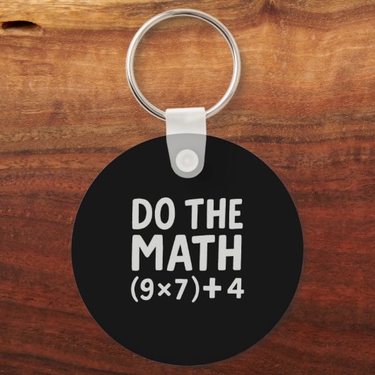 Doe de Math 67 Meme Sleutelhanger (Voorkant)