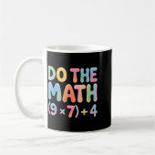 Doe de Math 67 Zes Zeven 6 7 Koffiemok (Links)
