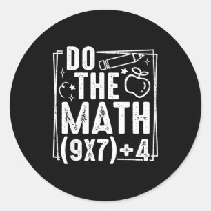Doe De Rekening 67 Meme 6 7 Grappige Zes Zeven Vro Ronde Sticker