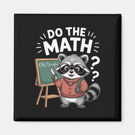 Doe De Rekening 67 Meme Grappig Zes Zeven Docent S Magneet (Voorkant)