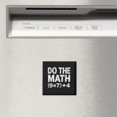 Doe De Rekening 67 Meme Grappig Zes Zeven Mannen V Magneet (Insitu (Vaatwasser))