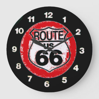 doe de route 66 muurklok grote klok