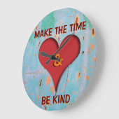 Doe de tijd en wees aardig grote klok (Hoek)