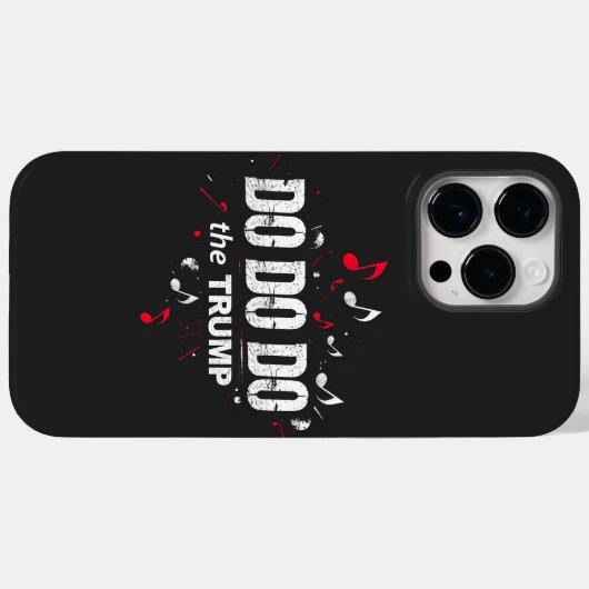 Doe de Trump Case-Mate iPhone Case (Achterkant (horizontaal))