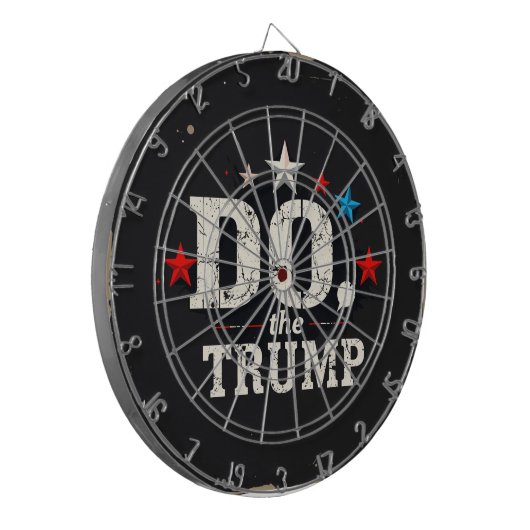 Doe de Trump Dartbord (Voorkant Links)