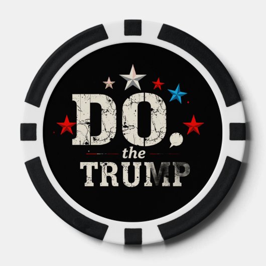 Doe de Trump Poker Chips (Voorkant)