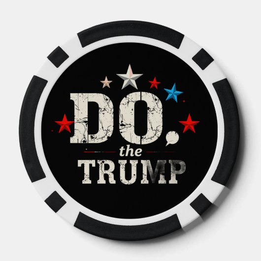 Doe de Trump Poker Chips (Achterkant)