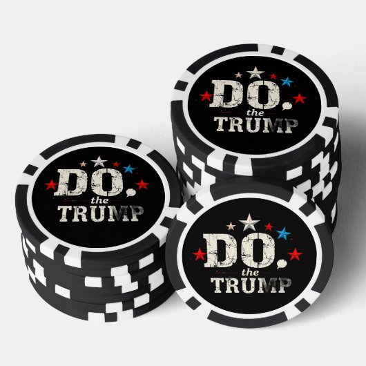 Doe de Trump Poker Chips (Opstapeling)