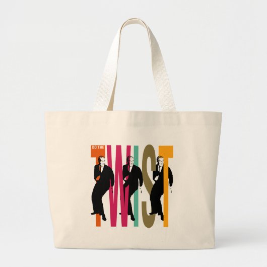 Doe de twist grote tote bag (Voorkant)