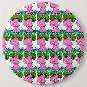 "Doe de Veggie Stroal Dance" Abstracte Art Button (Voorkant)