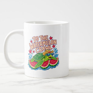 Doe De Watermeloen Kruip, watermeloen kruip, cowbo Grote Koffiekop