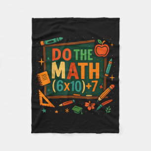Doe De Wiskunde 67 Grappige Vergelijking Schoolbor Fleece Deken