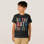 Doe De Wiskunde 67 Leraar Meme Grappig T-shirt (Voorkant volledig)