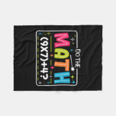Doe De Wiskunde 67 Meme Match Leraar Funny  Fleece Deken (Voorkant (Horizontaal))
