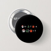 Doe de wiskunde 67 Meme Sinterklaas Grappig Zes Ze Ronde Button 5,7 Cm (Voorkant /achterkant)