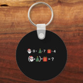 Doe de wiskunde 67 Meme Sinterklaas Grappig Zes Ze Sleutelhanger (Voorkant)