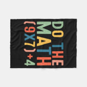 Doe De Wiskunde 67 Zes Zeven Meme Leraar Student M Fleece Deken (Voorkant (Horizontaal))