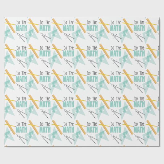 Doe de Wiskunde Cadeaupapier (Vlak)