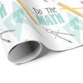 Doe de Wiskunde Cadeaupapier (Rol Hoek)