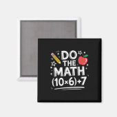 Doe de Wiskunde Meme Pemdas Grappige Basisschoolle Magneet (Voorkant / Achterkant)