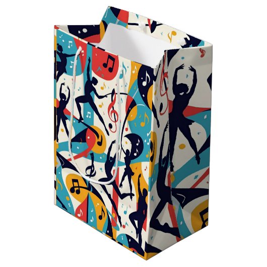 Doe de ZiggZagg - Cadeaupapier Medium Cadeauzakje (Voorkant Gekanteld)