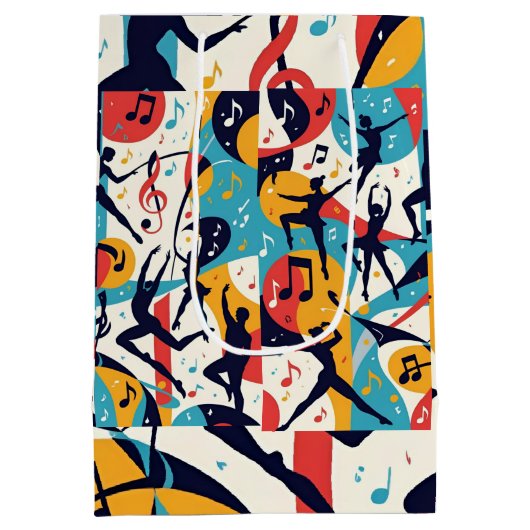 Doe de ZiggZagg - Cadeaupapier Medium Cadeauzakje (Achterkant)