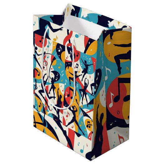 Doe de ZiggZagg - Cadeaupapier Medium Cadeauzakje (Achterkant Gekanteld)