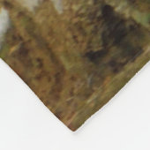 Doe Deer in de bomen Fleece Deken (Hoek)