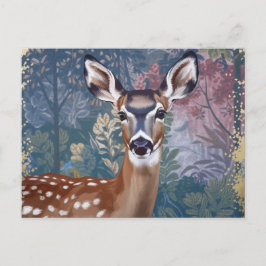Doe Deer Painting Briefkaart