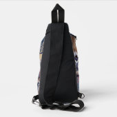 Doe Deer Patroon Sling Bag (Achterkant)