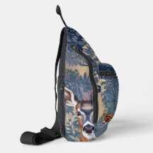 Doe Deer Patroon Sling Bag