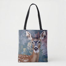 Doe Deer Shopping Errand Canvas tas