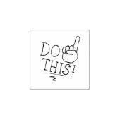 Doe deze tekst rubberstempel (Afrduk)