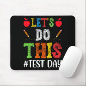 Doe deze testdag Motivatie testen leraar Stud Muismat (Met muis)