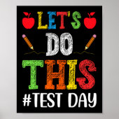 Doe deze testdag Motivatie testen leraar Stud Poster (Voorkant)