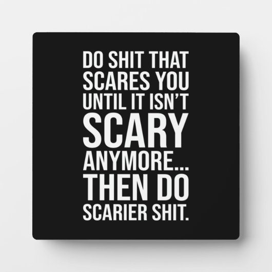 Doe dingen die je interesseren - Motivatie Fotoplaat (Voorkant)