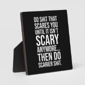 Doe dingen die je interesseren - Motivatie Fotoplaat (Voorkant)