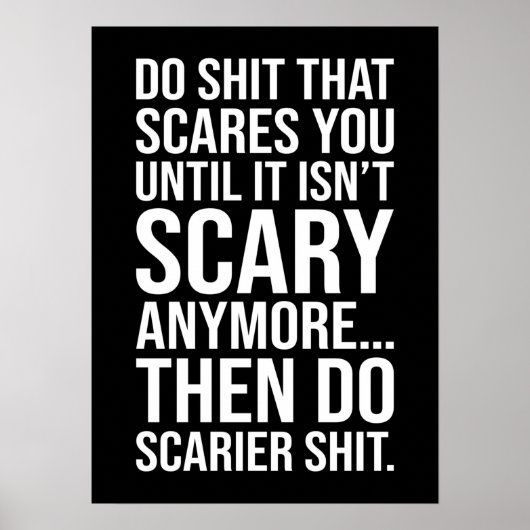 Doe dingen die je interesseren - Motivatie Poster (Voorkant)
