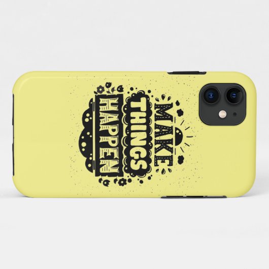 Doe dingen gebeuren Case-Mate iPhone case (Achterkant (horizontaal))