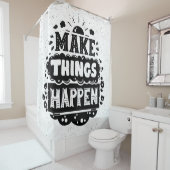 Doe dingen gebeuren douchegordijn (In situ)