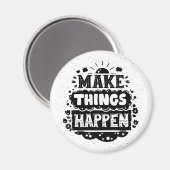 Doe dingen gebeuren magneet (Voorkant / Achterkant)