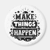 Doe dingen gebeuren magneet (Voorkant)