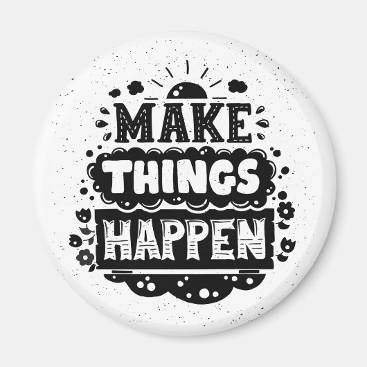 Doe dingen gebeuren magneet (Voorkant)