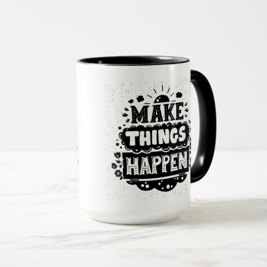 Doe dingen gebeuren mok (Voorkant rechts)